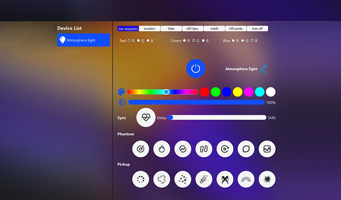 Multiple preset scene mode
